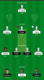 SOP vs SIN Dream11 Prediction - Pakistan One Day Cup